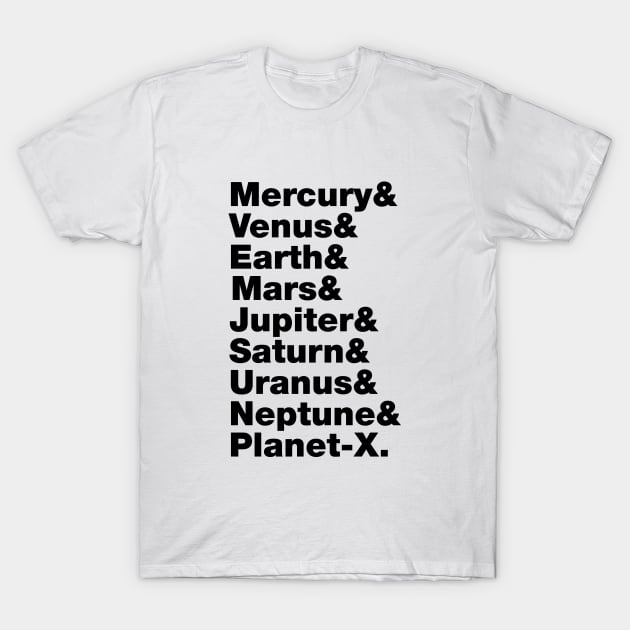 Solar System T-Shirt by tinybiscuits